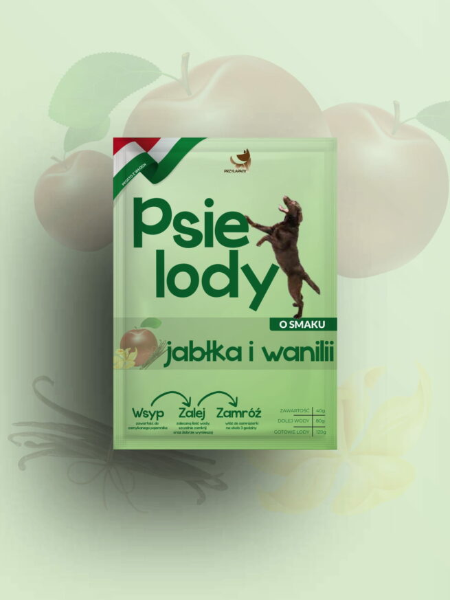 Lody o smaku Jabłka i wanilii